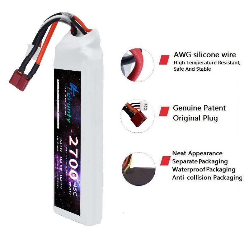 1/3PCS 2S 7.4V Lipo Batteria 2 - Drone Racing Battery recensione e prezzo