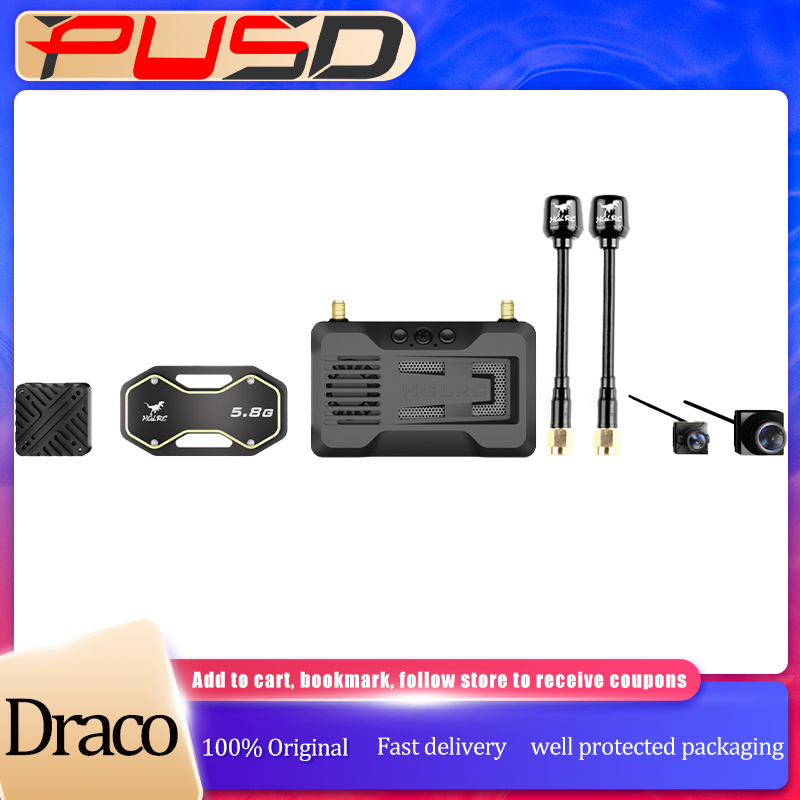 HGLRC Draco A1/A2 5.8Ghz HD VT - Drone Racing Transmitter recensione e prezzo